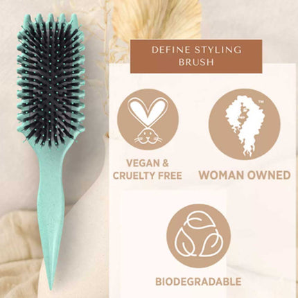 Women Curl Define Styling Brush – Hair Comb Tool for Styling