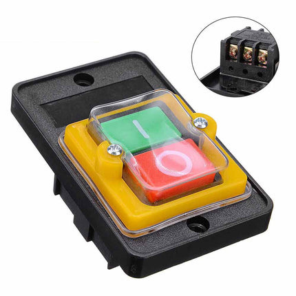 Waterproof On/Off Push Button Switch for Drill Press Grinder KA0-510A
