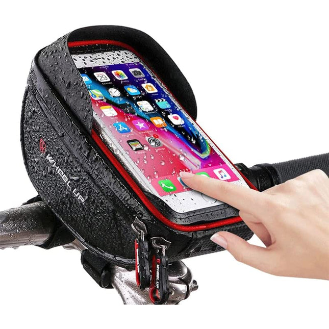 Motorcycle Bike Handlebar Phone Mount Waterproof Case Bicycle Holder