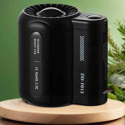 Clip On Waist Fan Hands Free Rechargeable Under Shirt Personal Cooling Fan