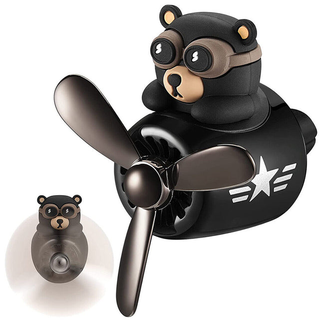 Cute Bear Car Air Freshener Vent Clip Scented Aroma Diffuser