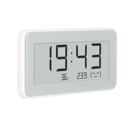 Smart Bluetooth Temperature Humidity Monitor with E-Ink Display Clock