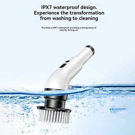 9 in 1 Electric Spin Scrubber Cordless Cleaning Brush Bathroom Power Scrubber