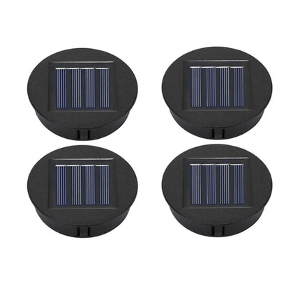 Solar Lights Replacement Top with LED Bulbs, 1-4pcs for Lantern Lid