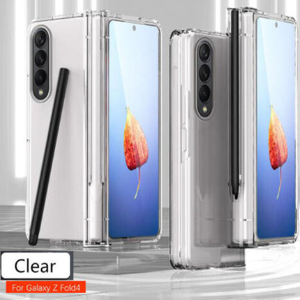 Full Cover Shockproof Hybrid Case w/ Pen Holder for Z Fold 4/3