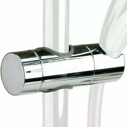 Adjustable Shower Riser Rail Holder with Hose Slider Clamp Bracket