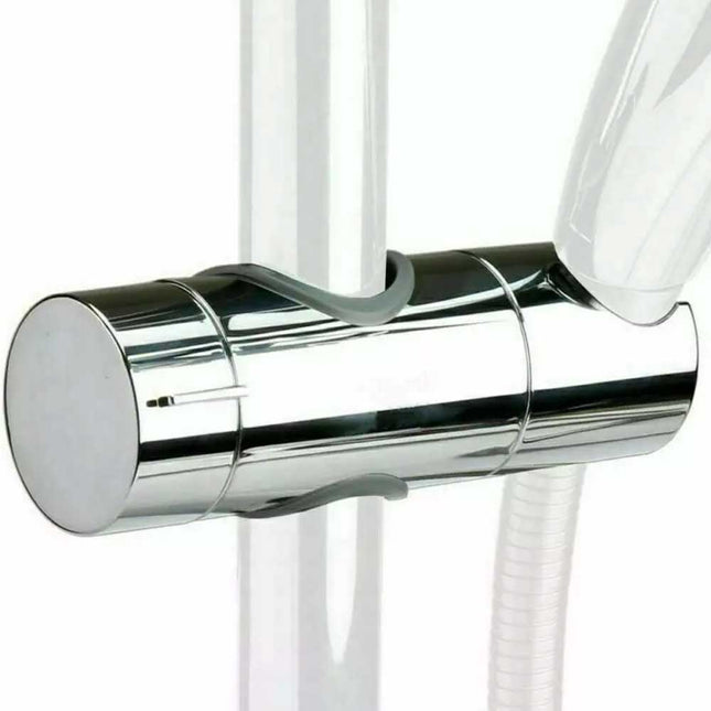 Adjustable Shower Riser Rail Holder with Hose Slider Clamp Bracket