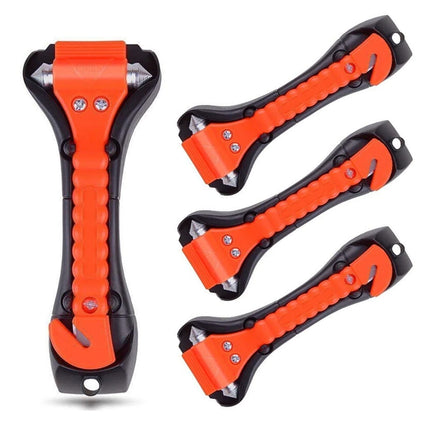 4X Emergency Car Safety Hammer Seatbelt Cutter Window Glass Breaker