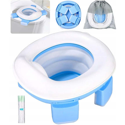 Portable Folding Travel Potty for Toddler Reusable Outdoor Camping