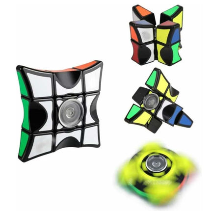 Spinner Cube Sensory Toy – Finger Fidget Stress Relief for Anxiety