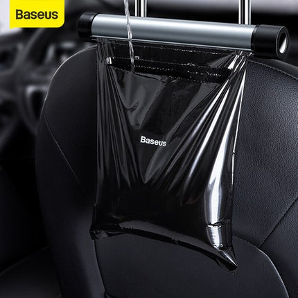 Baseus Car Dustbin Backseat Storage Organizer Trash Bag 40 Garbage Bags