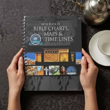 Full-Color Bible Charts, Maps, and Time Lines Reference Book