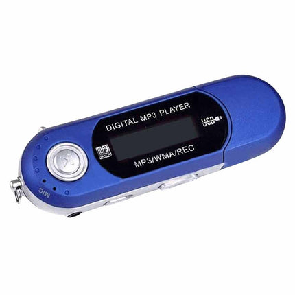 Portable MP3 Player 4GB 8GB USB Digital LCD FM Radio Rechargeable Music