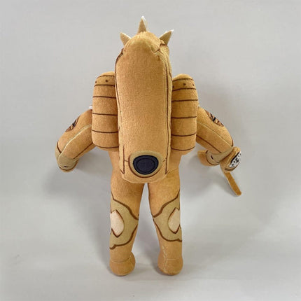 Funny Toiletman Plush Doll with Cameraman & Speakerman, Stuffed Toy
