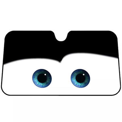 Car Windshield Sun Shade Cartoon Eye Visor SUV Front Window Cover