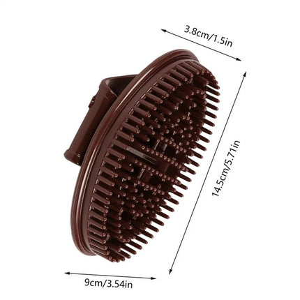 2 Pcs Meridian Pressure Brush Body Massage Brush for Back Legs Arms