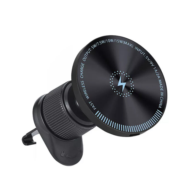 Magnetic Wireless Car Charger Mount Holder for iPhone 15 Phone Charging Stand