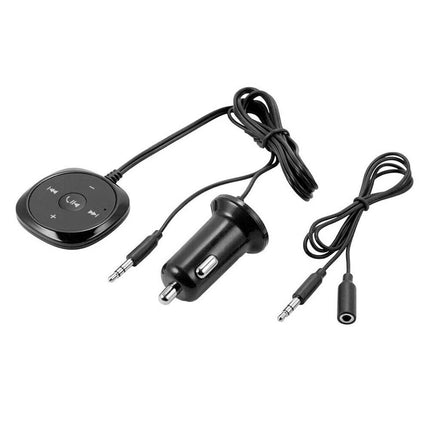Bluetooth Receiver BT to Aux Adapter Car Audio MP3 Kit with USB Charger Dongle