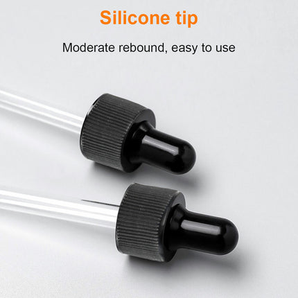 5-100ml Amber Glass Dropper Bottle, Essential Oils Reagent Eye Pipette AU