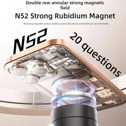 360° Rotation Magnetic Car Phone Holder Vacuum Suction Cup Mount Stand