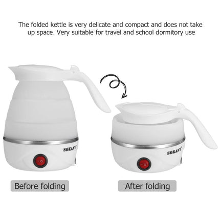 Foldable Electric Kettle 220V Silicone Portable Water Boiler with AU Plug