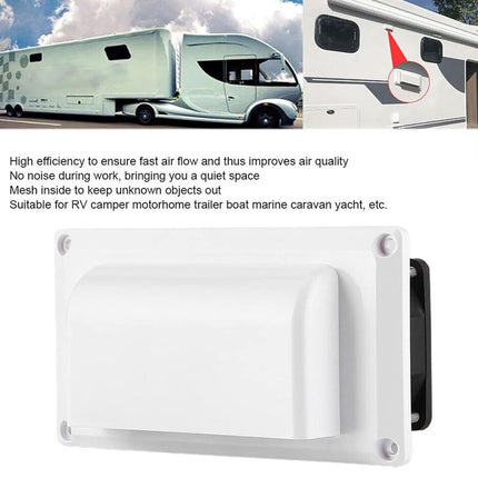 12V 15W RV Side Air Vent Ventilation Exhaust Fan Caravan Motorhome Trailer Camper