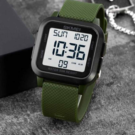 Men's SKMEI-1894 Digital Sports Watch Waterproof Casual Military Style