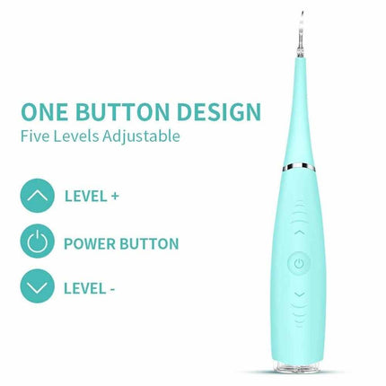 Portable Electric Dental Scaler Tool for Plaque, Tartar & Stains