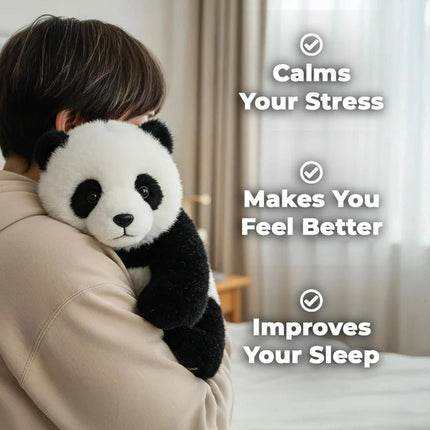 Panda Plush That Hugs You Back Soft Emotional Engine Multi-function Toy