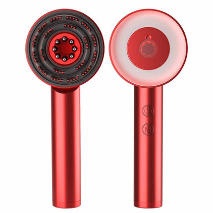 Professional Red Light Therapy Brush Comb for Scalp Massage & Hair Growth