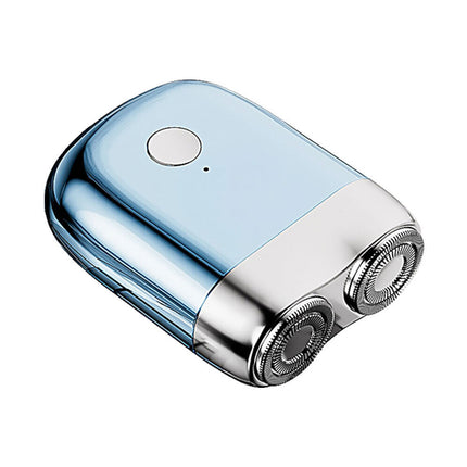 Men's Waterproof Electric Shaver USB Pocket Portable Double Head Washable Razor