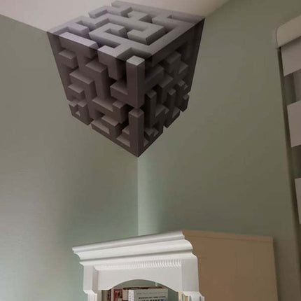 Irregular Illusion Wall Decals, Incredible Corner Wall Decor Stickers