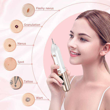 Laser Plasma Pen Skin Remover Machine LCD Freckle Mole Wart Dark Spot