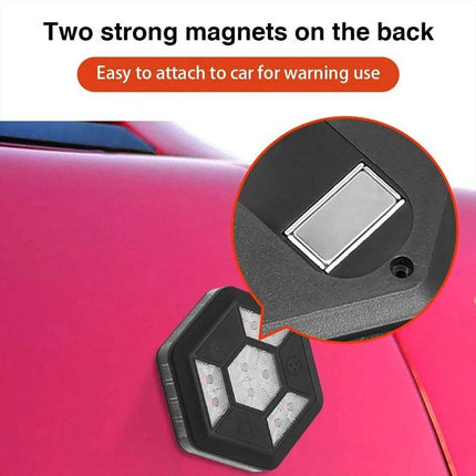 Magnetic 360° Rotating LED Car Warning Light Flashing Emergency Lamp