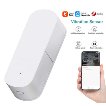 Zigbee Door/Window Vibration Detection Sensor Smart Home Alarm Device