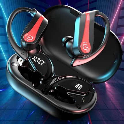 Bluetooth 5.3 Earbuds Wireless Earphones Sports Stereo Ear Hook Headphones