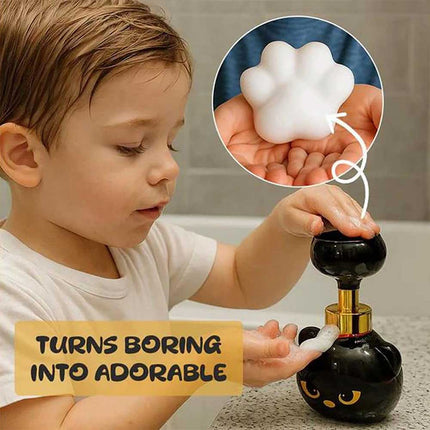 Cat Paw Soap Dispenser Refillable Cute Halloween Magic Hand Wash Pump