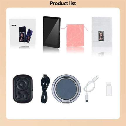 Wireless Magnetic Selfie Monitor Screen Phone Rear Camera Vlog Aid Device