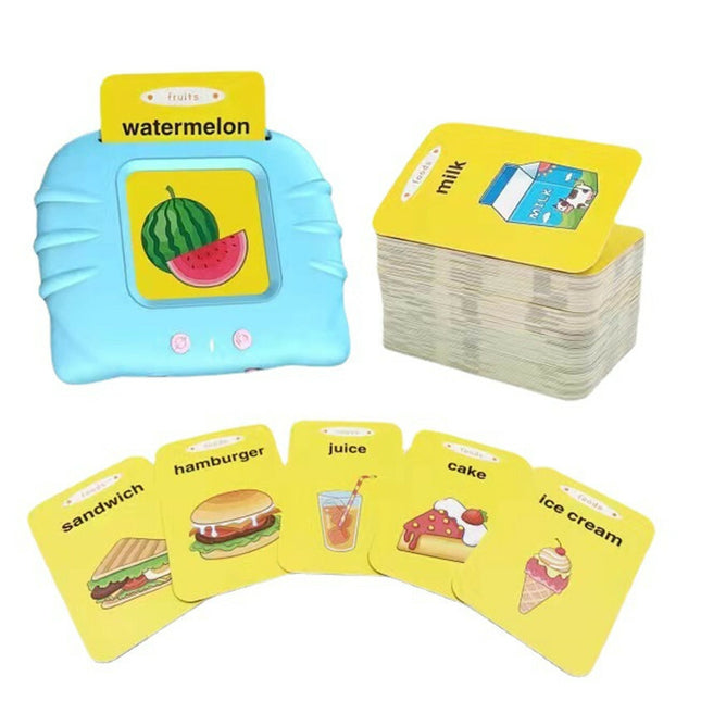Talking Flash Cards Educational Sound Learning Words Toddler  Gift
