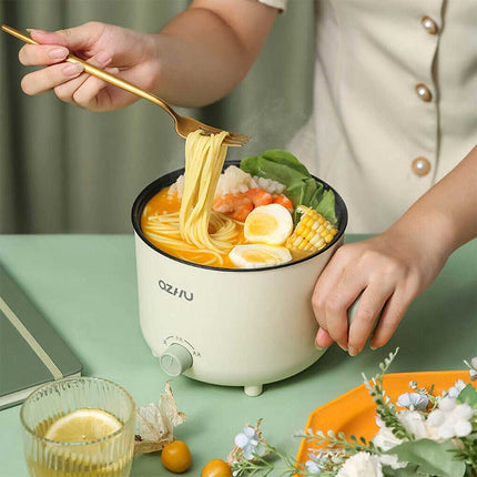 Small Electric Cooker Boiling Stewing Pot Portable Travel Dormitory Kitchen