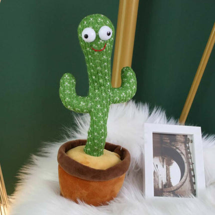 Talking Dancing Cactus Toy, Record & Repeat Sound, Kawaii Plush Doll Gift