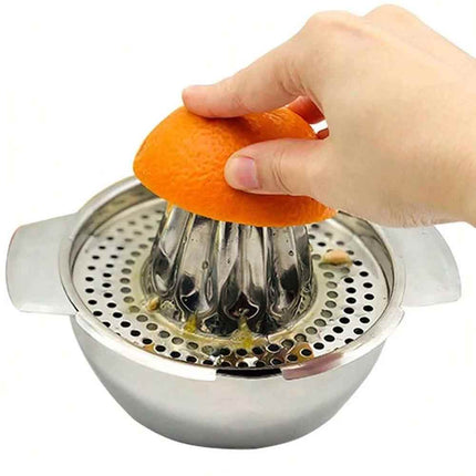Heavy Duty 304 Stainless Steel Citrus Juicer Manual Lemon Orange 12cm Tool