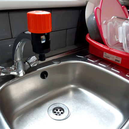 Kitchen Mixer Tap to Garden Hose Pipe Connector Adapter Indoor Outdoor Use