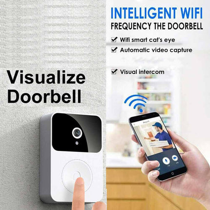 WiFi Video Doorbell Camera Wireless Smart Intercom Phone Security Door Bell