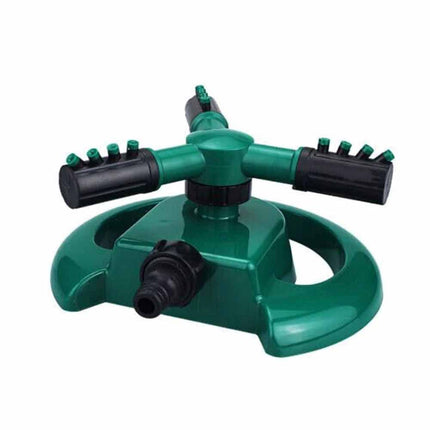 360° Automatic Rotating Garden Sprinkler Fork Spray Head Watering Tool