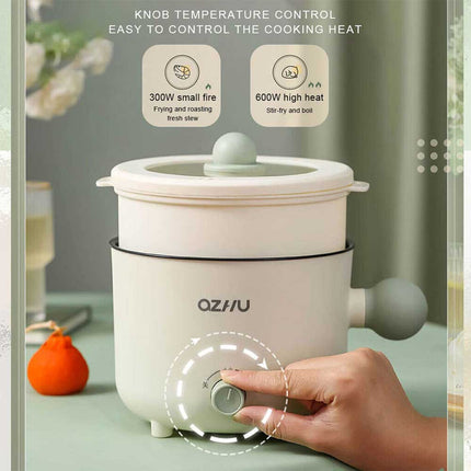 Small Electric Cooker Boiling Stewing Pot Portable Travel Dormitory Kitchen