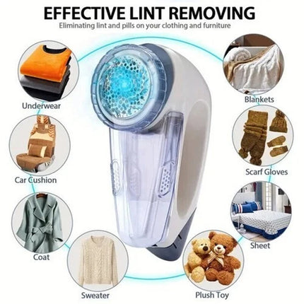 Electric Lint Remover Fabric Shaver Clothes Bobble Debobbler Machine