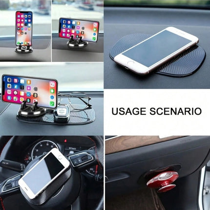 Anti-Slip Dashboard Mat for Car – Sticky Rubber Pad Holds Phone GPS Keys
