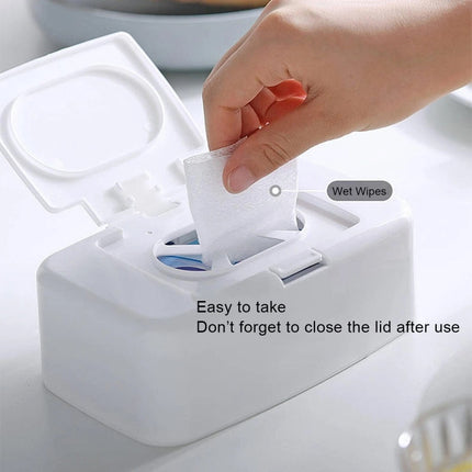 Portable Wet Tissue Box Wipe Dispenser Holder Storage for Home NEW