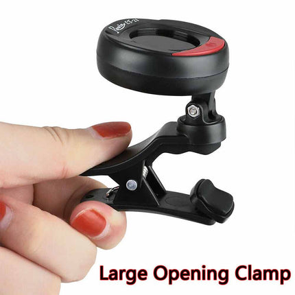 Clip On Guitar Tuner Chromatic Tuner for Acoustic Electric Bass Violin